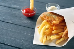 fish and chip paper