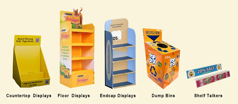 Types of POP Displays