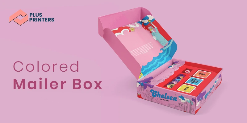 Colored Mailer Box Packaging