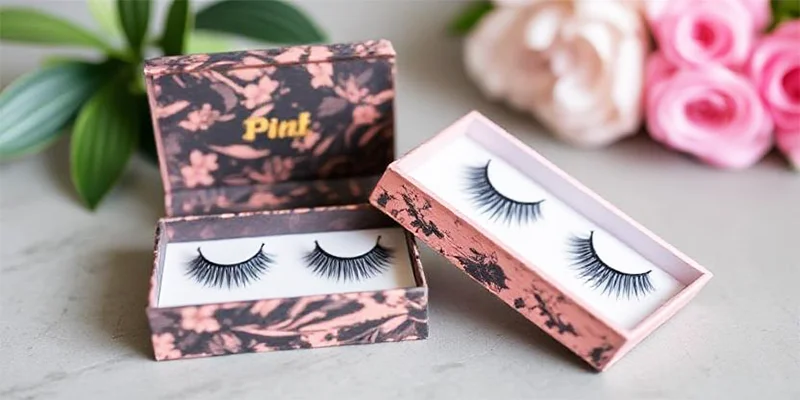 Pink Eyelash Box