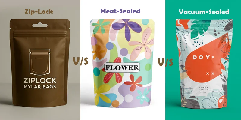 Zip-Lock Vs Heat-Sealed Vs Vacuum-Sealed