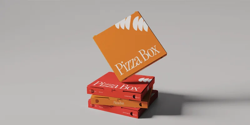 Square Pizza Boxes